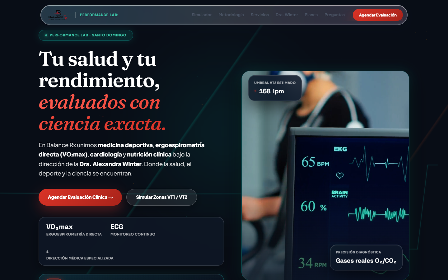 Vista previa de Balance Rx